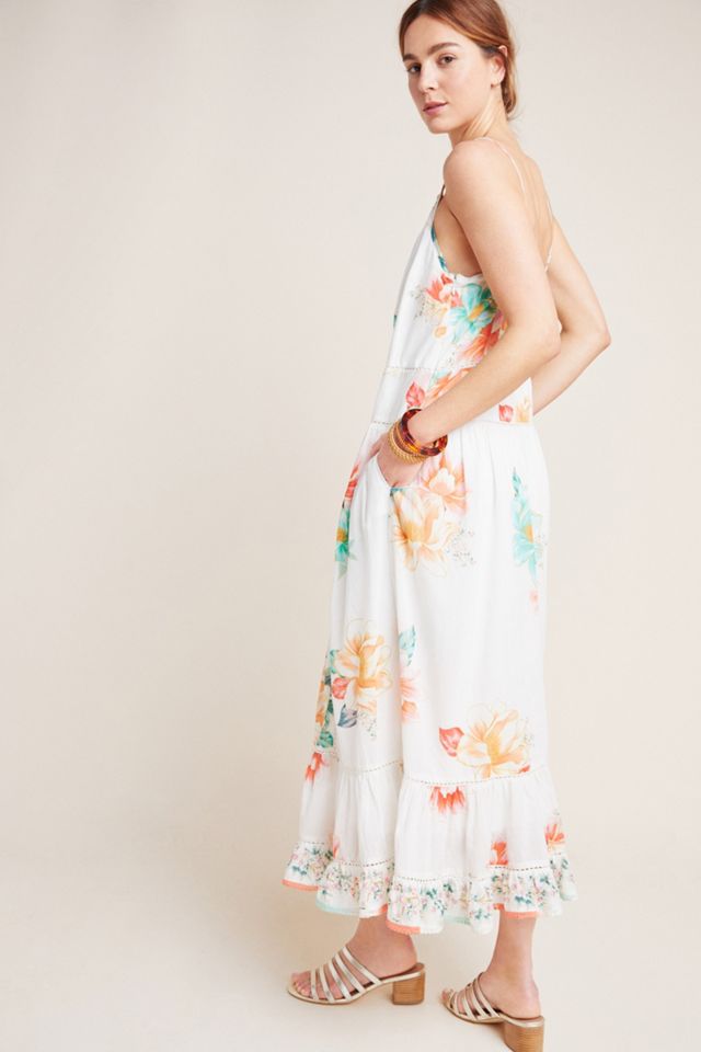Farm Rio for Anthropologie Lantanas Maxi Dress #1