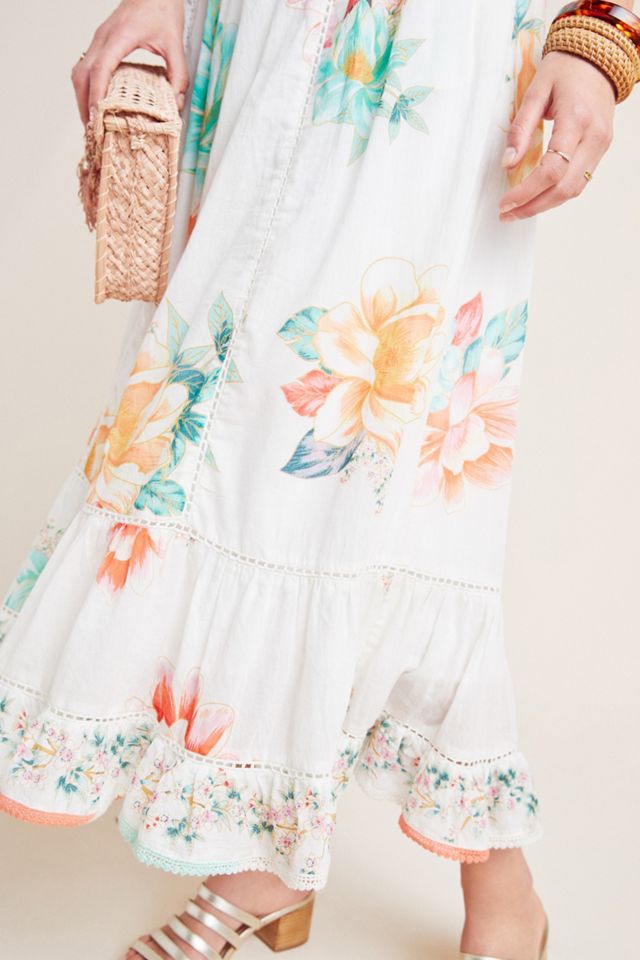 Farm Rio for Anthropologie Lantanas Maxi Dress #2