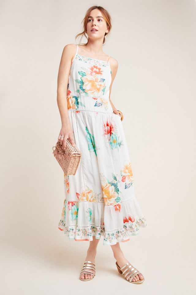 Farm Rio for Anthropologie Lantanas Maxi Dress #4