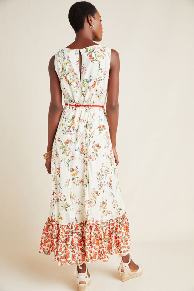 Farm Rio for Anthropologie Jemima Floral Maxi Dress #1