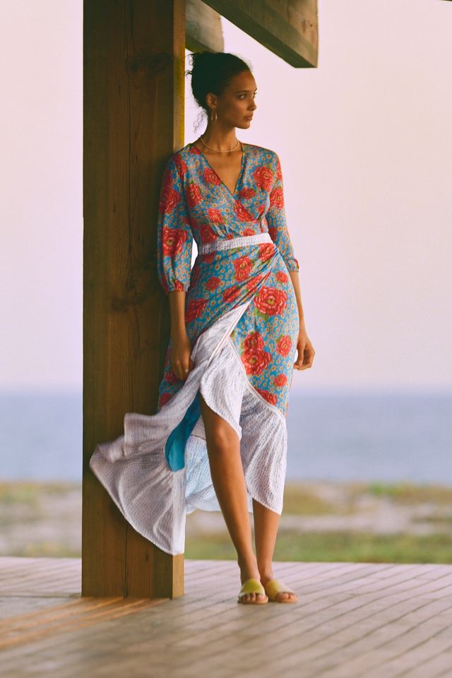 Anthropologie farm outlet rio wrap dress