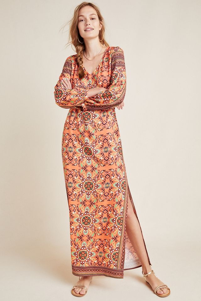 Farm Rio for Anthropologie Clarabella Maxi Dress