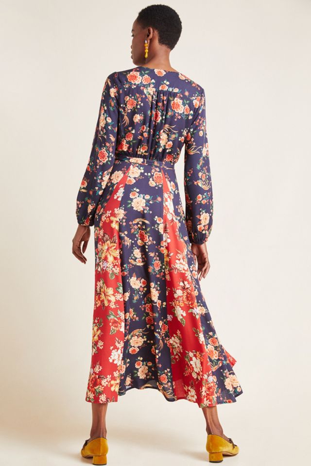 Farm Rio Gracia Wrap Maxi Dress #1