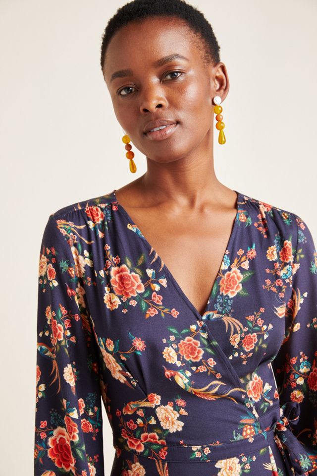Farm Rio Gracia Wrap Maxi Dress #3
