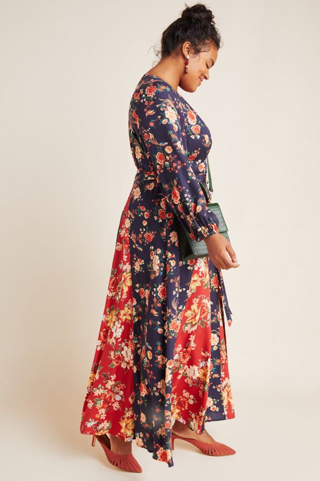 Farm Rio Gracia Wrap Maxi Dress #5
