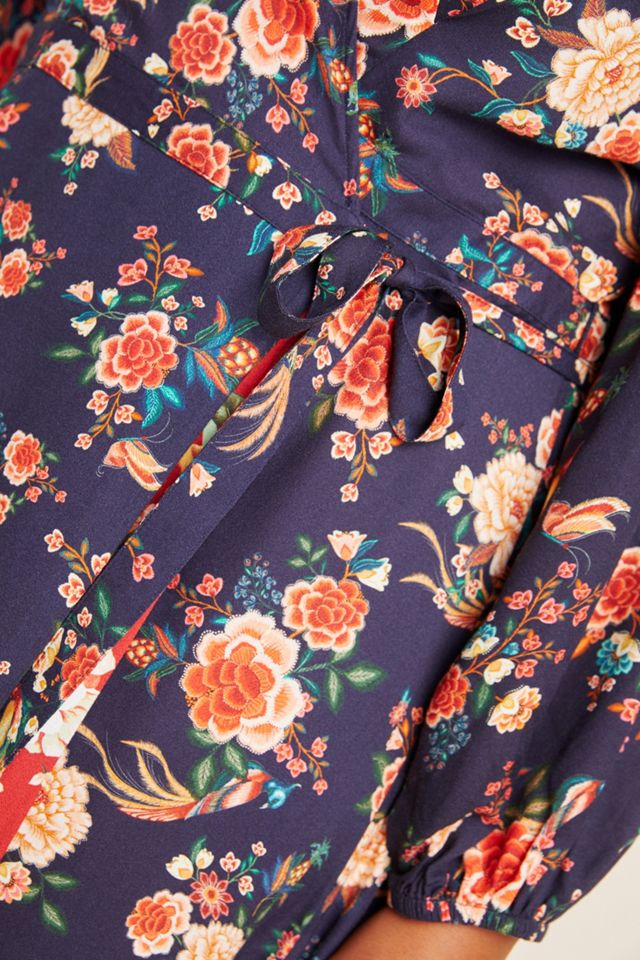 Farm Rio Gracia Wrap Maxi Dress #6