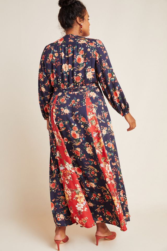 Farm Rio Gracia Wrap Maxi Dress #7