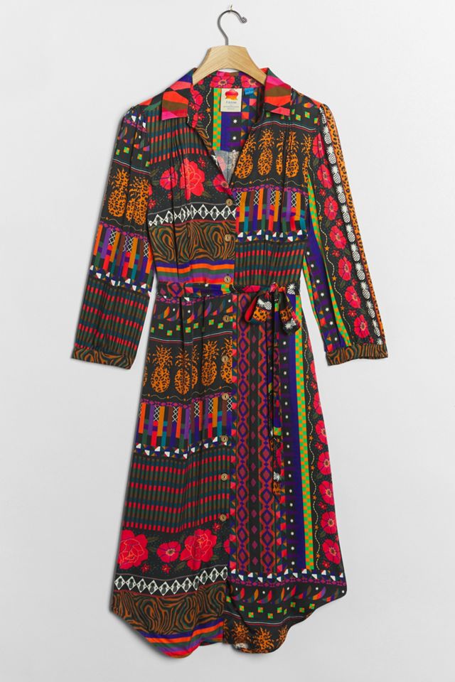 Farm Rio Ciela Midi Shirtdress #4