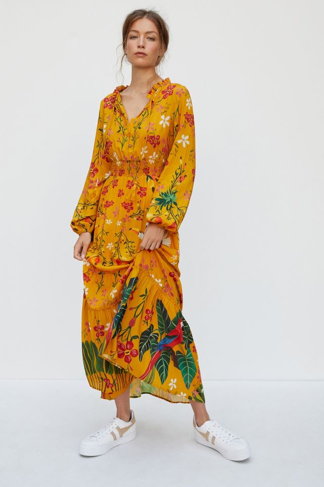 Farm Rio Cristy Maxi Dress | Anthropologie