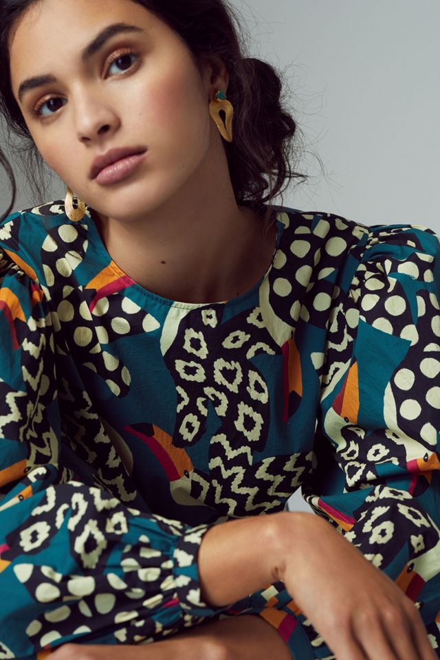 Farm Rio Tucans Tunic Dress #6