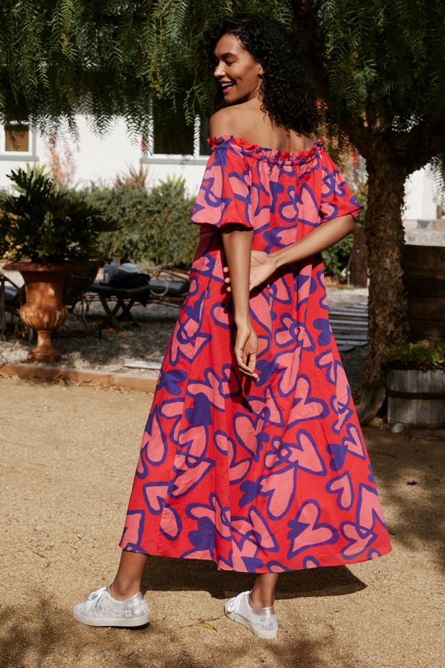 Farm Rio Amore Maxi Dress #1