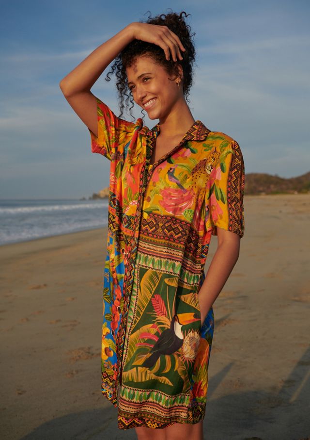 Farm Rio Grazia Mini Dress #9