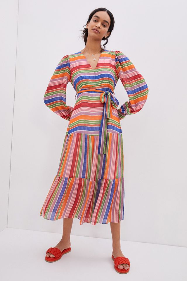 Farm Rio Luana Maxi Dress #4