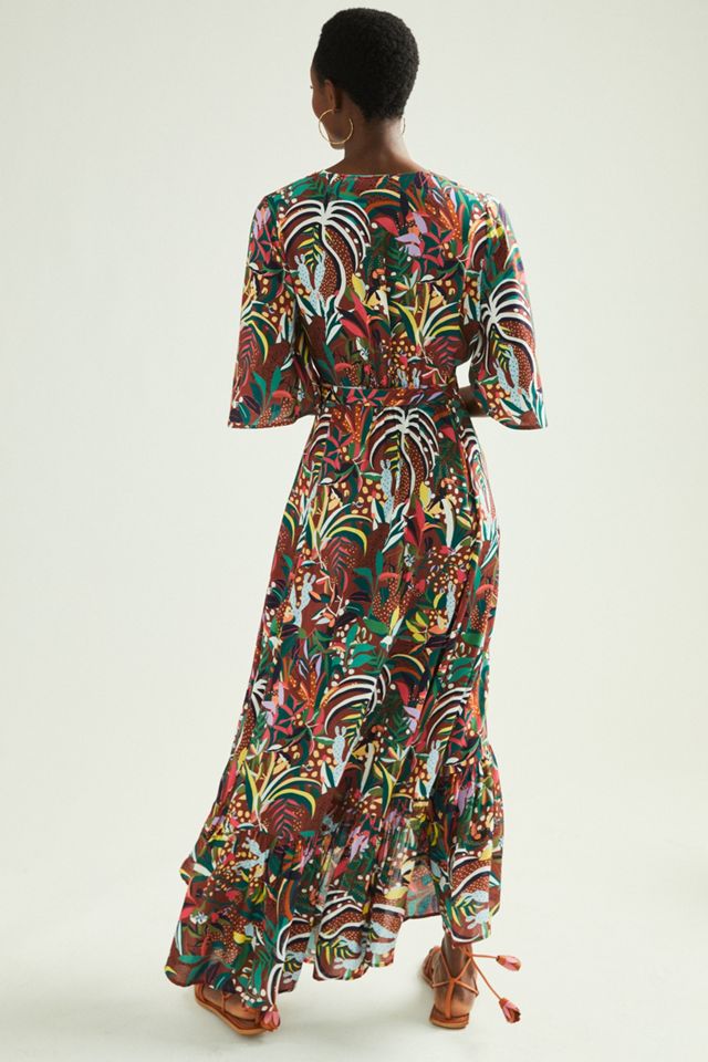 Farm Rio Wrap Maxi Dress #2