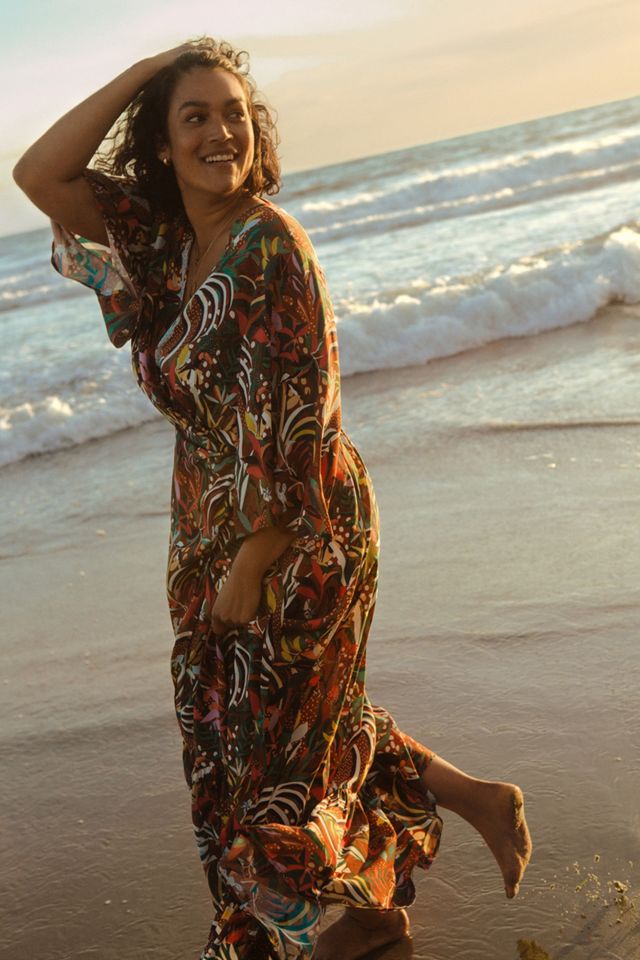 Farm Rio Wrap Maxi Dress #5