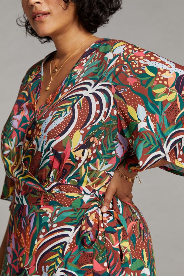 Farm Rio Wrap Maxi Dress #6