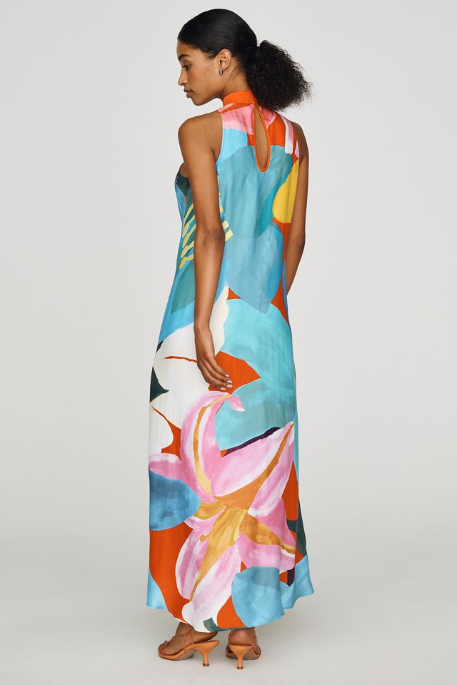 Farm Rio Halter Maxi Dress #2