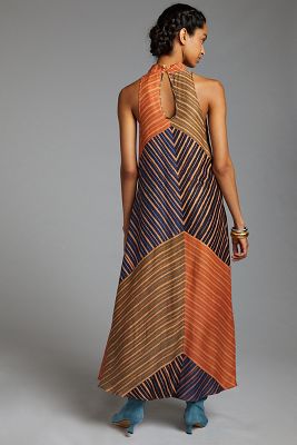 farm rio halter maxi dress