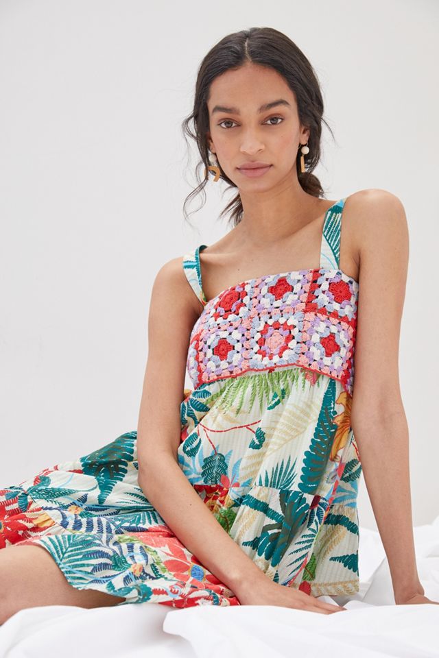 anthropologie crochet mini dress By Anthropologie Crochet Lace Mini Dress
