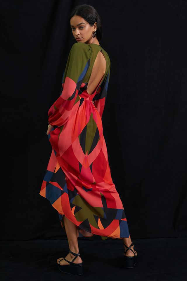 Farm Rio Abstract Maxi Dress #2