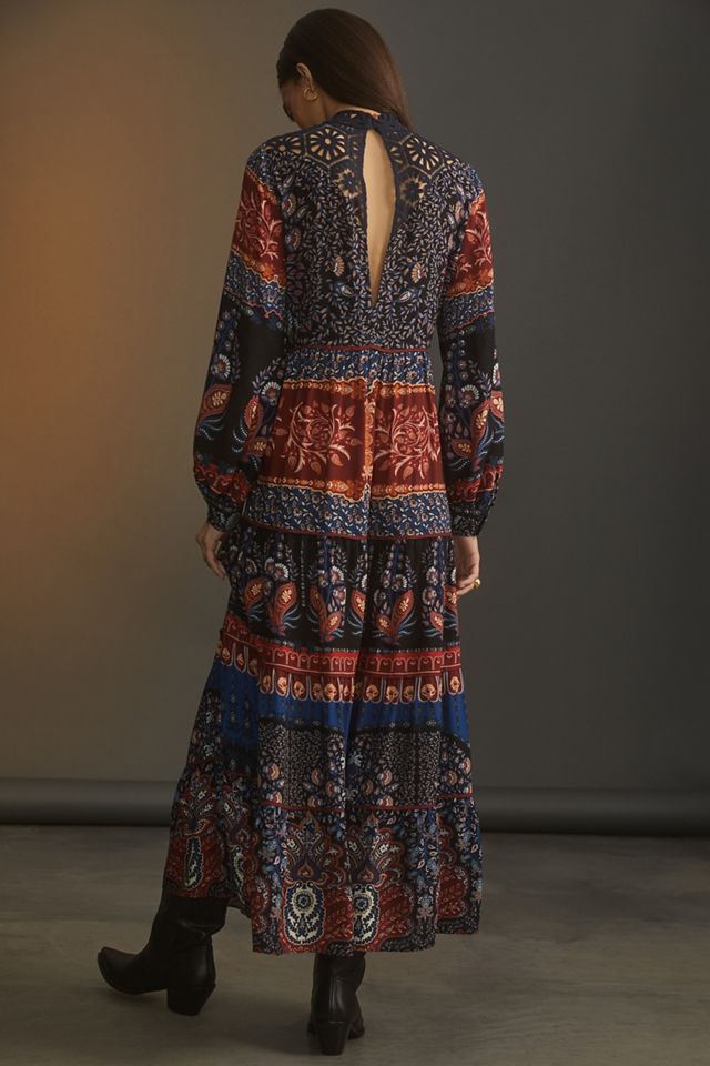 Farm Rio Crochet Maxi Dress #2