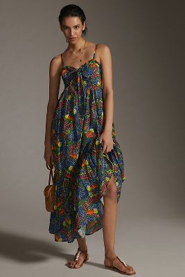 Farm X Anthropologie Printed Maxi Dress | Anthropologie