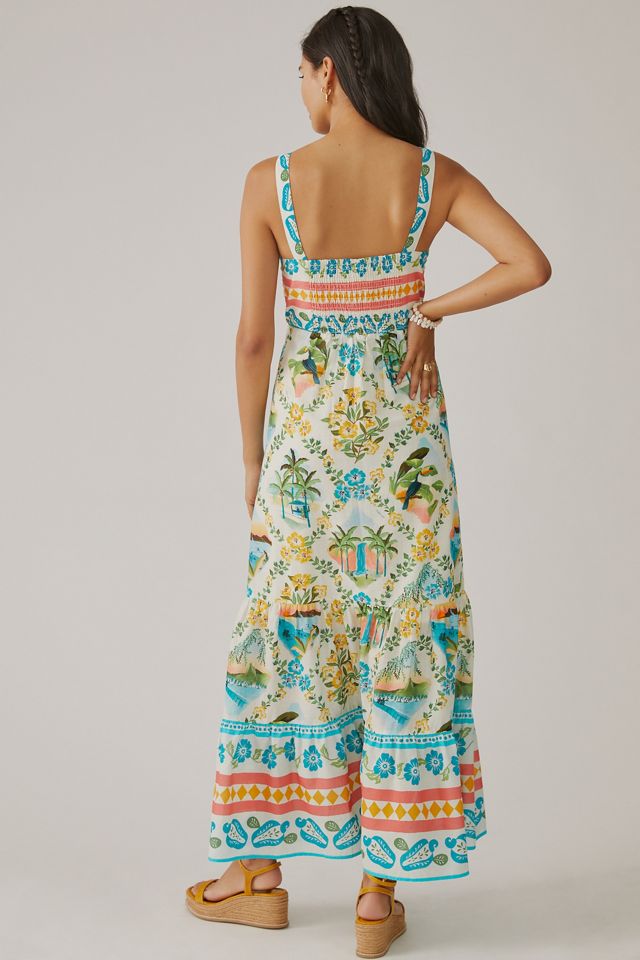 Farm x Anthropologie Printed Maxi Dress #2