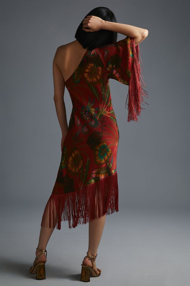 strapless open back dress Maggie Q Autograph Photograph in Nikita