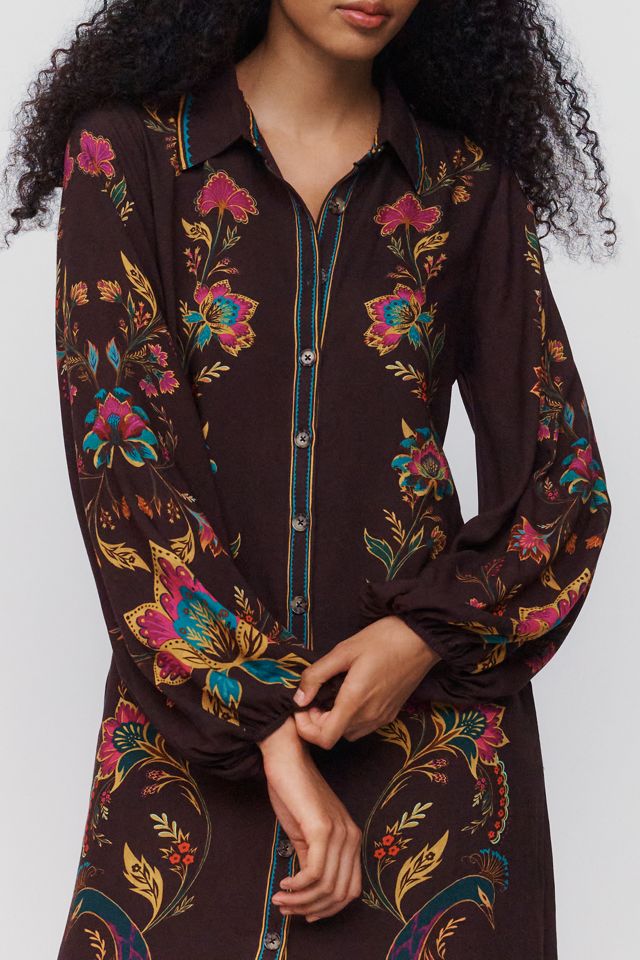 Farm x Anthropologie Printed Maxi Dress #1