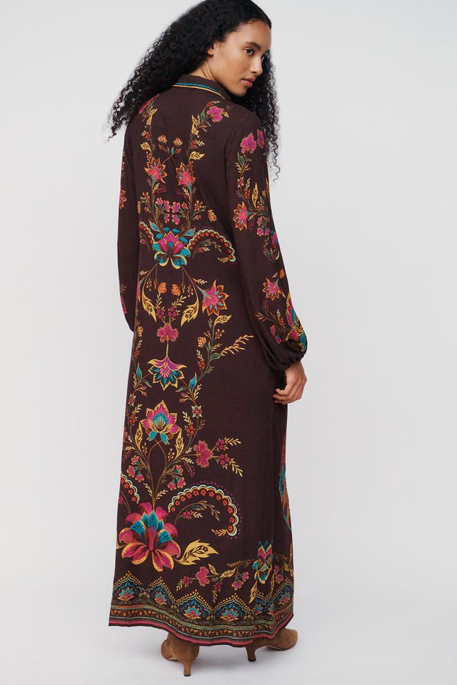 Farm x Anthropologie Printed Maxi Dress #3