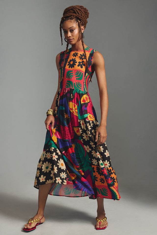 Anthropologie shop patchwork dress