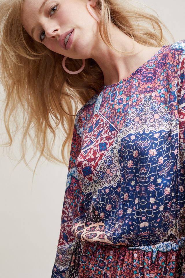 Andjela Printed A-Line Maxi Dress #3