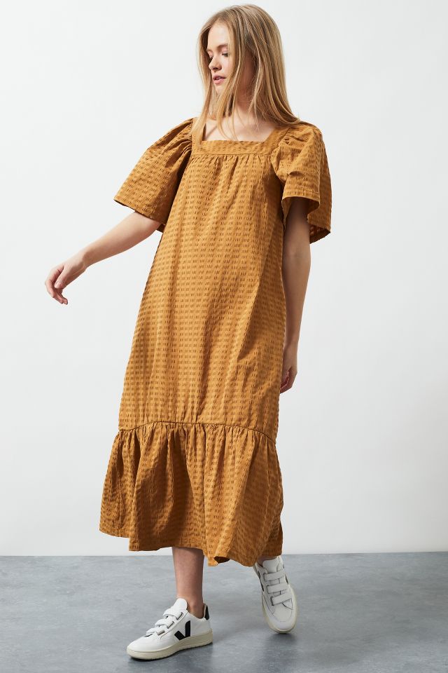 Beaumont Organic Ruffled Midi Dress