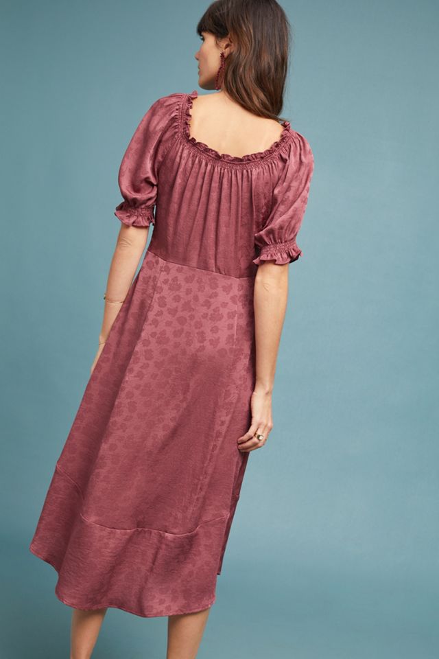 Mariah Satin Dress #1