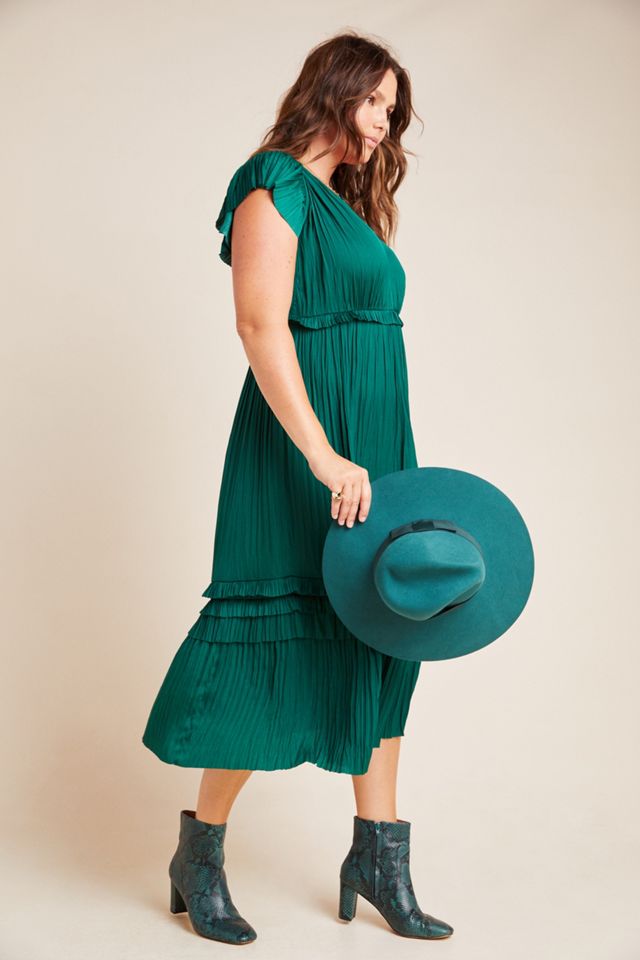 Sereia Pleated Midi Dress #5