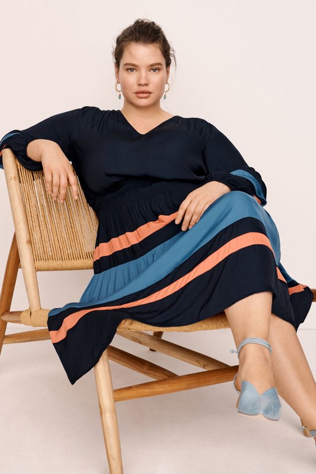 Aidy Colorblocked Midi Dress #8