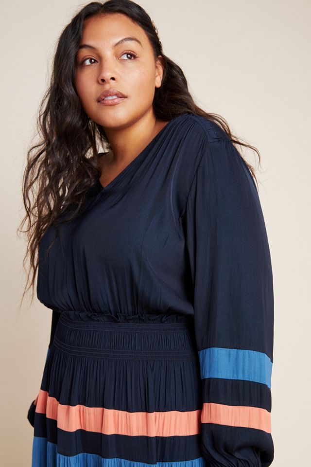 Aidy Colorblocked Midi Dress #6