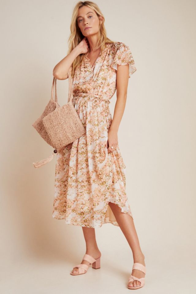 Alandra Midi Dress | Anthropologie