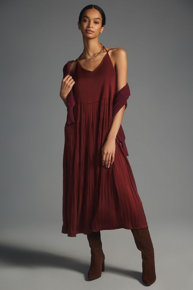 Current Air Pullover Sweater and Tiered Dress Set | Anthropologie