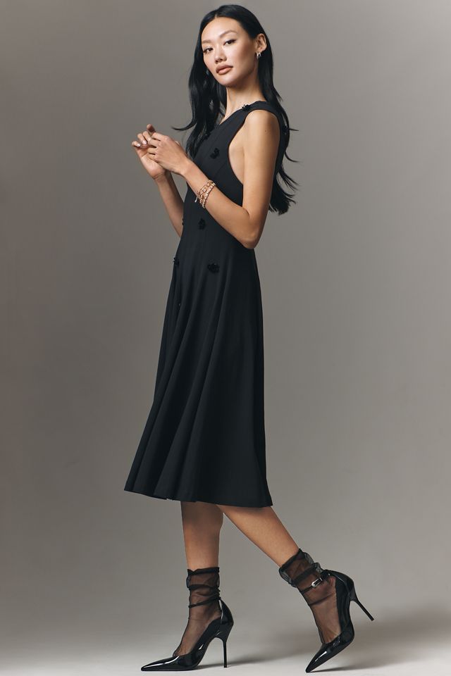 Maeve Sleeveless Embellished Midi Dress #2