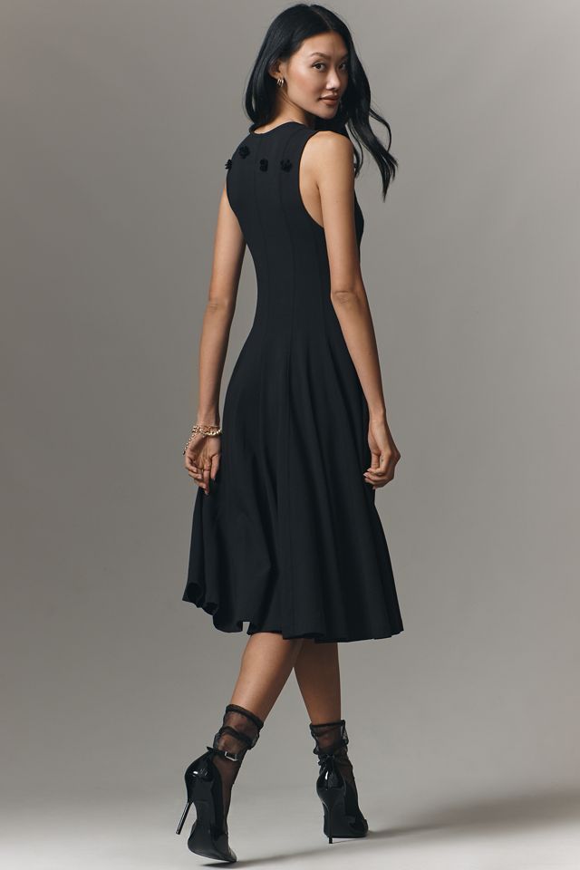 Maeve Sleeveless Embellished Midi Dress #3