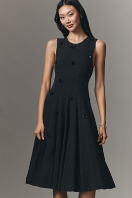 Maeve Sleeveless Embellished Midi Dress