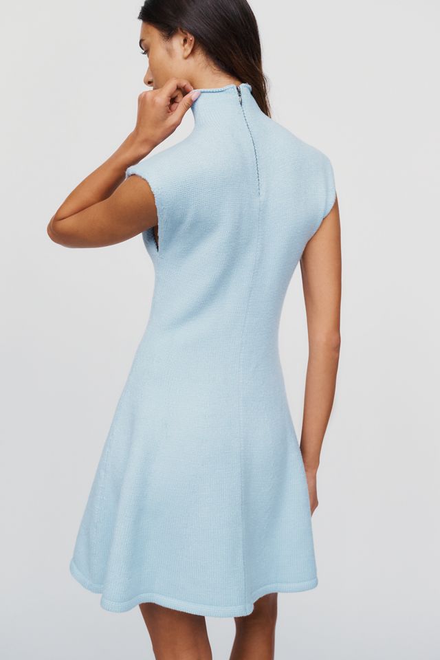 By Anthropologie Mock Neck Sweater Mini Dress #2