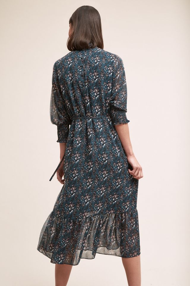 Davina Leopard-Midi Dress #1