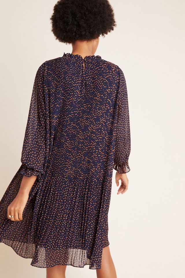 Vega Pleated Mini Dress #1