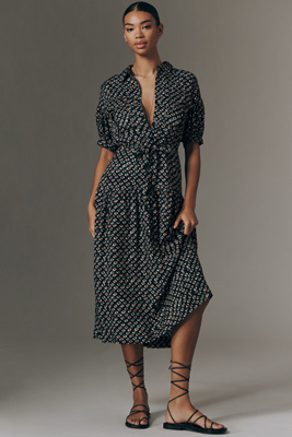 Utility Pocket Shirt Dress