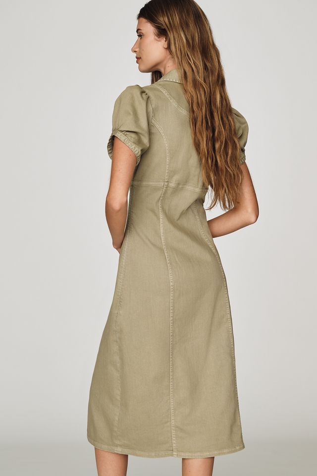 Pilcro Rebekah Denim Slim Midi Dress #3