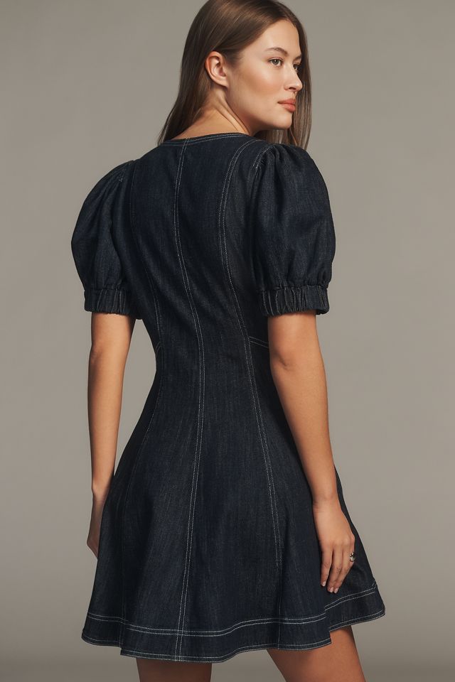denim evening dress Ashley Lauren main image 1