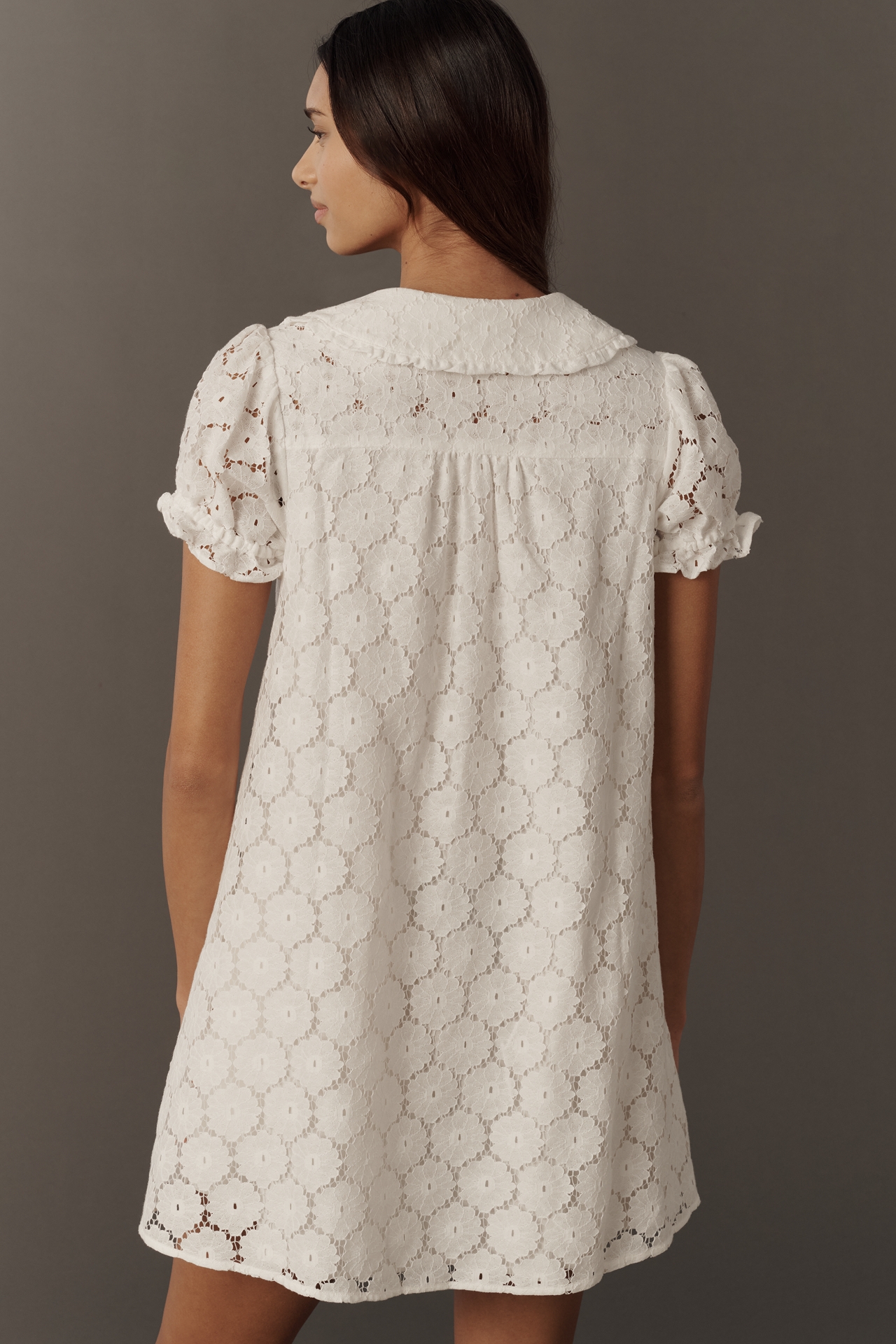 Keira Lace Mini Dress by Pilcro