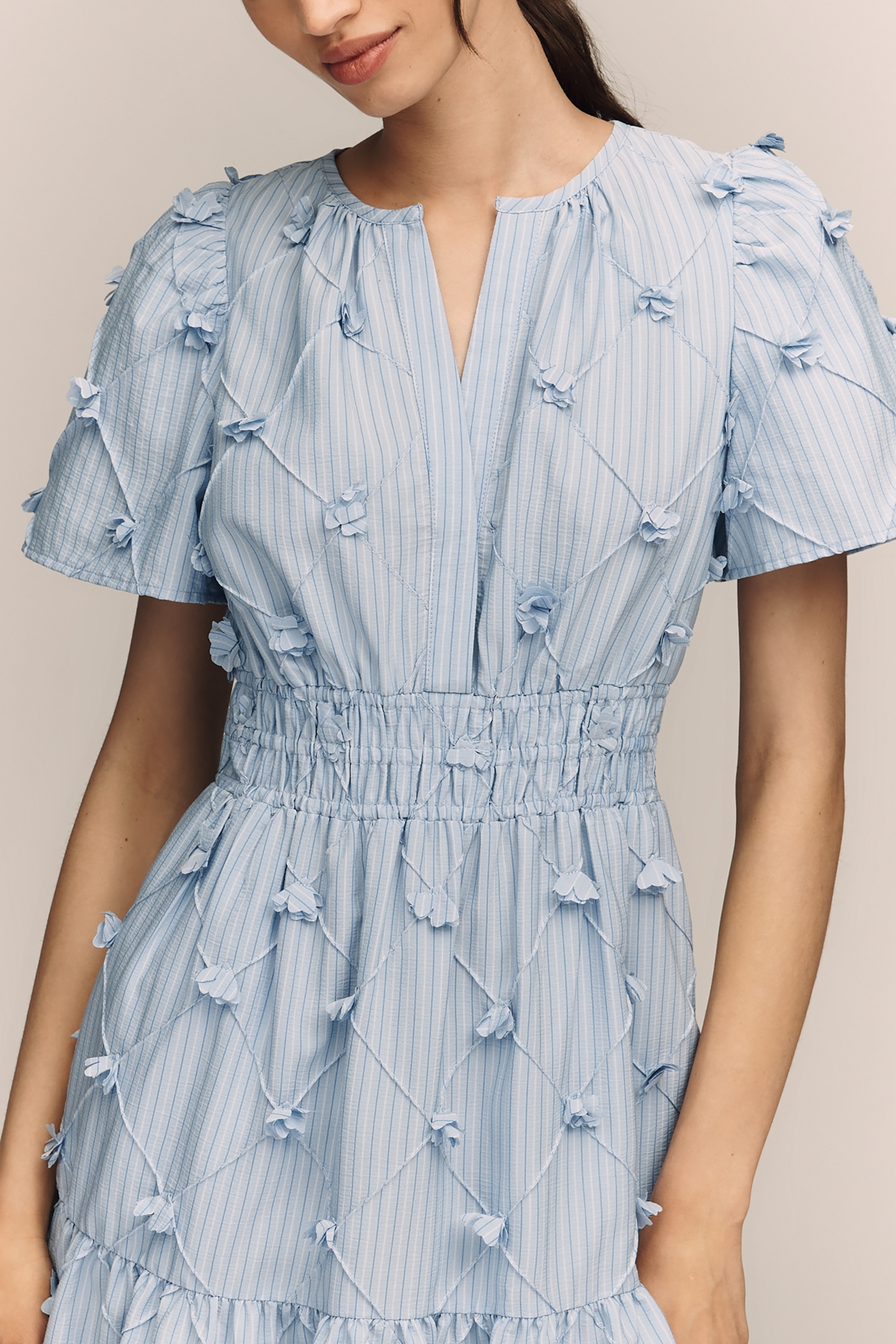 Somerset 3D Floral Mini Dress